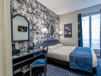 Hotel du Pré - Wohnbeispiel Doppelzimmer (Zimmercodierung DB1)