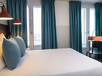 Hotel des Mines - Wohnbeispiel Doppelzimmer Klassik (Zimmercodierung DG1)