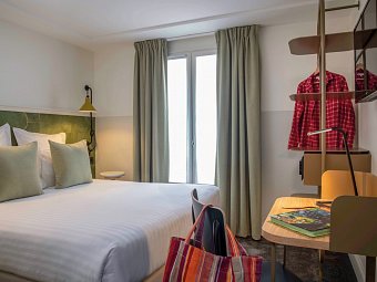 Hotel des Mines - Wohnbeispiel Doppelzimmer Klassik (Zimmercodierung DG1)