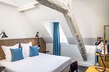 Hotel des Mines - Wohnbeispiel Doppelzimmer Klassik (Zimmercodierung DG1)