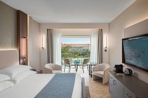 Olympic Lagoon Resort Paphos - Wohnbeispiel Doppelzimmer Superior Pool- und Meerblick (Zimmercodierung DSM)