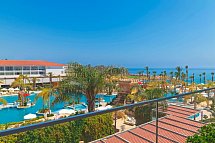 Olympic Lagoon Resort Paphos - Wohnbeispiel Doppelzimmer Superior Pool- und Meerblick (Zimmercodierung DSM)