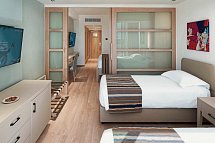 Olympic Lagoon Resort Paphos - Wohnbeispiel Juniorsuite Familie (Zimmercodierungen JI1 & JI2)