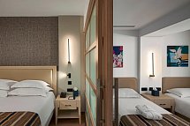 Olympic Lagoon Resort Paphos - Wohnbeispiel Juniorsuite Familie (Zimmercodierungen JI1 & JI2)