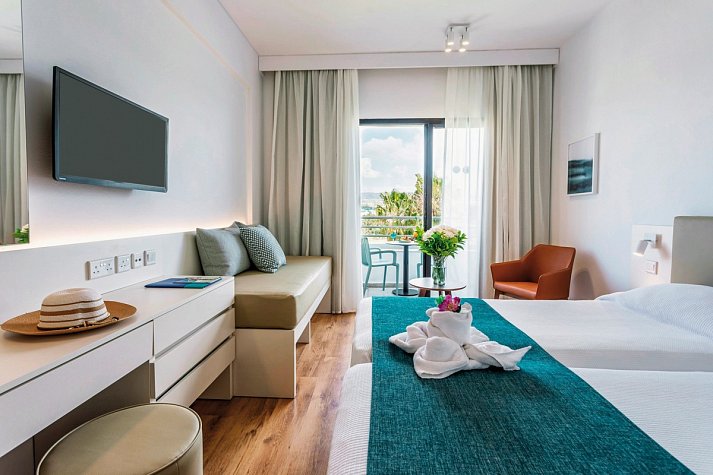 Louis Phaethon Beach - Wohnbeispiel Doppelzimmer Meerblick (Zimmercodierung DBM)