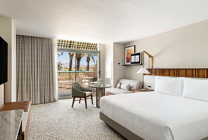 Grand Hyatt Scottsdale Resort - Wohnbeispiel Courtyard View King, Standard View King (Zimmercodierungen UB2 & UG2)