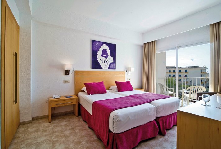 Capricho & Spa - Wohnbeispiel Doppelzimmer (Zimmercodierungen DB1 & DC1)