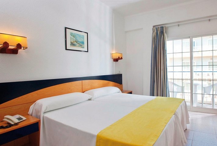 JS Horítzo - Wohnbeispiel Doppelzimmer (Zimmercodierungen DP2, DP1, DB1 & DC1)