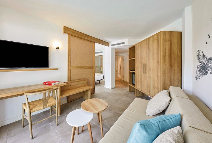 Sofia Alcudia Beach - Wohnbeispiel Juniorsuite (Zimmercodierungen JP1, JB1 & JBM)