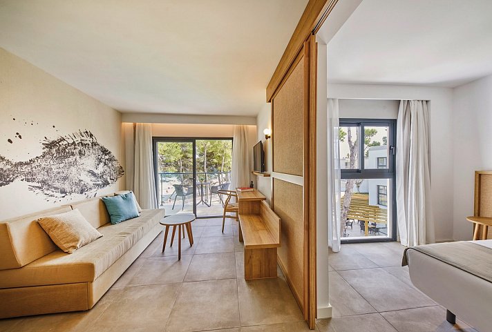 Sofia Alcudia Beach - Wohnbeispiel Juniorsuite (Zimmercodierungen JP1, JB1 & JBM)