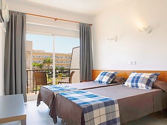 Villa Cati Hostal - Wohnbeispiel Doppelzimmer (Zimmercodierung DB1)