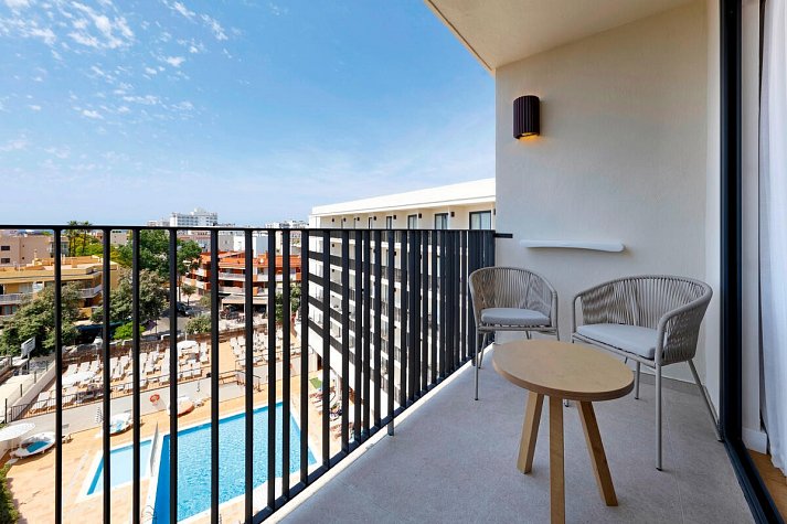 Alua Linda Mallorca - Beispiel Balkon (Zimmercodierungen DBP & DCP)