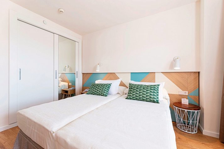 JS Portocolom Suites - Wohnbeispiel Suite (Zimmercodierungen WB1, WP1 & WP2)