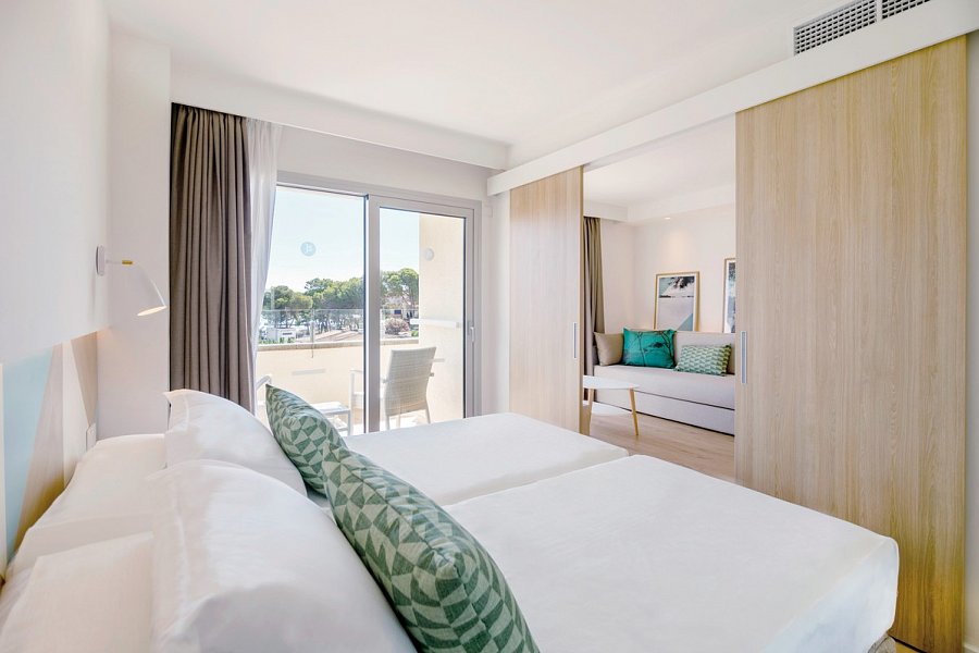 JS Portocolom Suites - Wohnbeispiel Suite (Zimmercodierungen WB1, WP1 & WP2)