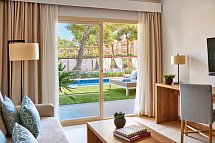 Zafiro Mallorca - Wohnbeispiel Suite 1 Schlafzimmer Swim-Up (Zimmercodierungen A1Q & A2Q)