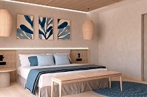 Marins Suites - Wohnbeispiel Juniorsuite Meerblick (Zimmercodierung JBM)