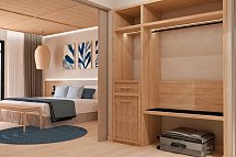 Marins Suites - Wohnbeispiel Juniorsuite Meerblick (Zimmercodierung JBM)