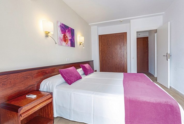 JS Sol de Ca'n Picafort - Wohnbeispiel Doppelzimmer (Zimmercodierungen DB1, DP1 & DP2)