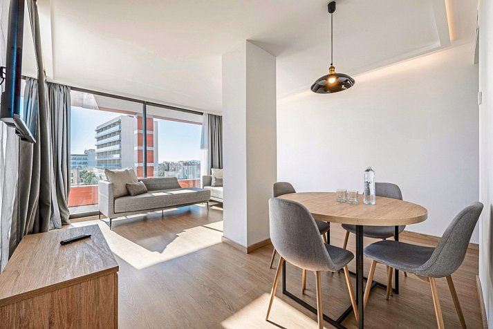 Kyrat Amàrac Suites - Wohnbeispiel Appartement 2 Schlafzimmer (Zimmercodierung OB1)