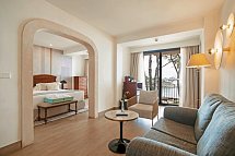 Secrets Mallorca Villamil Resort & Spa - Wohnbeispiel Suite frontaler Meerblick Preferred Club (Zimmercodierung WTM)