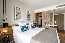 THB Bamboo Alcudia - Wohnbeispiel Doppelzimmer Poolblick (Zimmercodierung DBP)