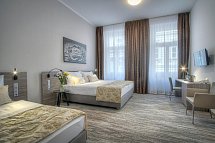 Hotel Páv - Wohnbeispiel Dreibettzimmer