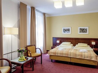 Hotel Petr - Wohnbeispiel Doppelzimmer (Zimmercodierung DB1)