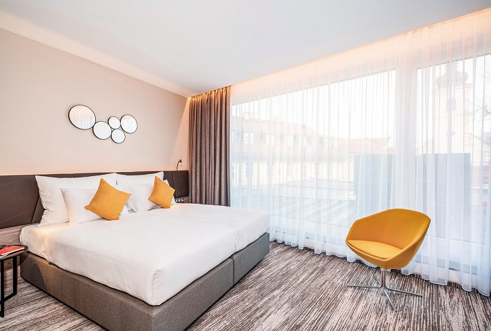 CUBE Hotel - Wohnbeispiel Doppelzimmer Superior (Zimmercodierung DS1)