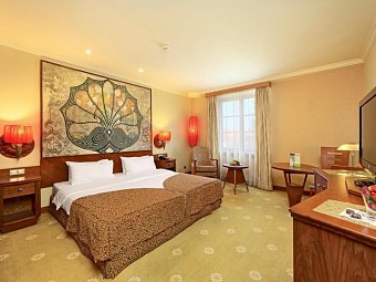 Lindner Hotel Prague Castle - Wohnbeispiel Doppelzimmer Standard (Zimmercodierung DG1)