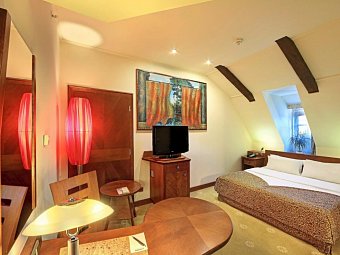 Lindner Hotel Prague Castle - Wohnbeispiel Doppelzimmer Standard (Zimmercodierung DG1)