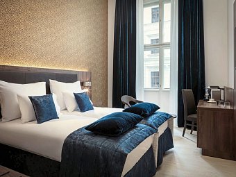 Michelangelo Grand Hotel Prague - Wohnbeispiel Doppelzimmer Deluxe (Zimmercodierung DD1)