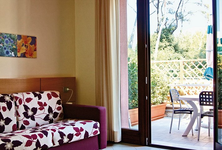 Residence Miramare - Wohnbeispiel Appartement (Zimmercodierung AB1/OB1)