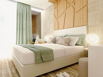 The Sense Experience Resort - Wohnbeispiel Doppelzimmer Komfort (Zimmercodierung DF1)