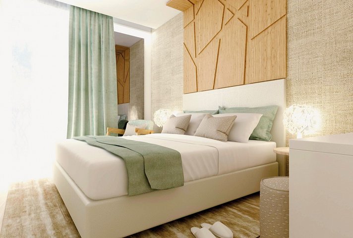 The Sense Experience Resort - Wohnbeispiel Doppelzimmer Komfort (Zimmercodierung DF1)