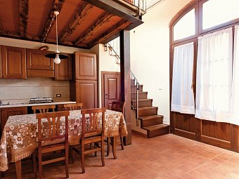 Antico Borgo Casalappi - Wohnbeispiel Appartement (Zimmercodierung OB1)
