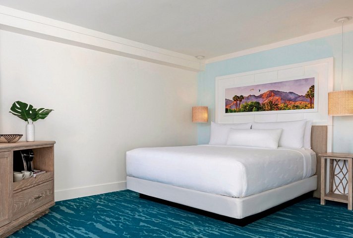 Riviera Resort & Spa Palm Springs - Wohnbeispiel Standard 1 King (Zimmercodierung UG2)