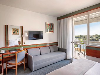 Pineta - Wohnbeispiel Doppelzimmer Premium Meerseite (Zimmercodierung DMC)