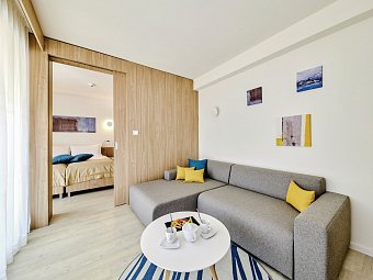 Garden Suites Umag Plava Laguna - Wohnbeispiel Suite Gartenblick (Zimmercodierung WBG)