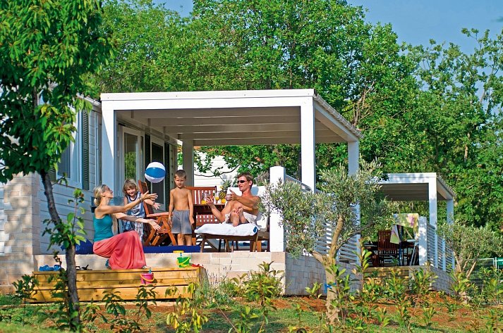 Valamar Camping Lanterna - Wohnbeispiel Istrian Home für 4 plus 2 (Zimmercodierung CB2)