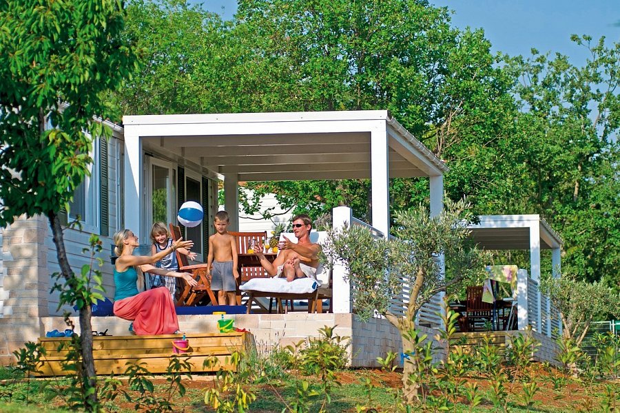 Valamar Camping Lanterna - Wohnbeispiel Istrian Home für 4 plus 2 (Zimmercodierung CB2)