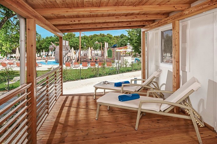 Valamar Camping Lanterna - Wohnbeispiel Istrian Home für 4 plus 2 (Zimmercodierung CB2)