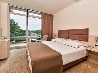 Mediteran Plava Laguna - Wohnbeispiel Doppelzimmer Klassik Parkseite (Zimmercodierung DB1)