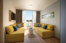Valamar Parentino Hotel - Wohnbeispiel Suite für 2 plus 2 (Zimmercodierung JMV)