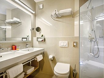 Valamar Parentino Hotel - Wohnbeispiel Zimmer für 2 (Zimmercodierungen DS1 & DC1)
