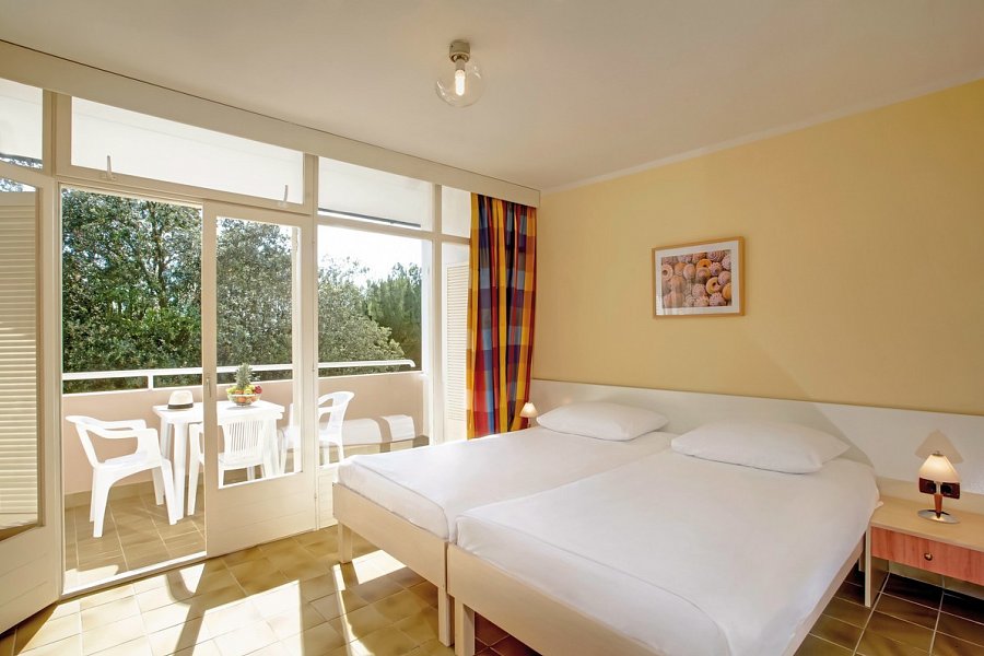 Lanterna Resort - Wohnbeispiel Appartement Sunset für 2 plus 1 Meerseite (Zimmercodierung AB5)