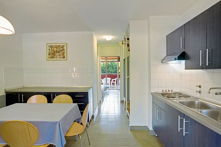 Lanterna Resort - Wohnbeispiell Appartement Sunset für 4 plus 2 Meerseite (Zimmercodierung OB3)