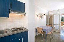 Lanterna Resort - Wohnbeispiel Appartement für 2 plus 2 Meerseite (Zimmercodierung AB4)