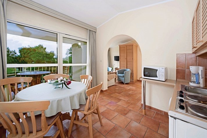 Apartments Bellevue Plava Laguna - Wohnbeispiel Appartement 2 Schlafzimmer (Zimmercodierung OB1)