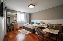 Residence Vaal - Wohnbeispiel Suite seitlicher Meerblick (Zimmercodierung W1N)