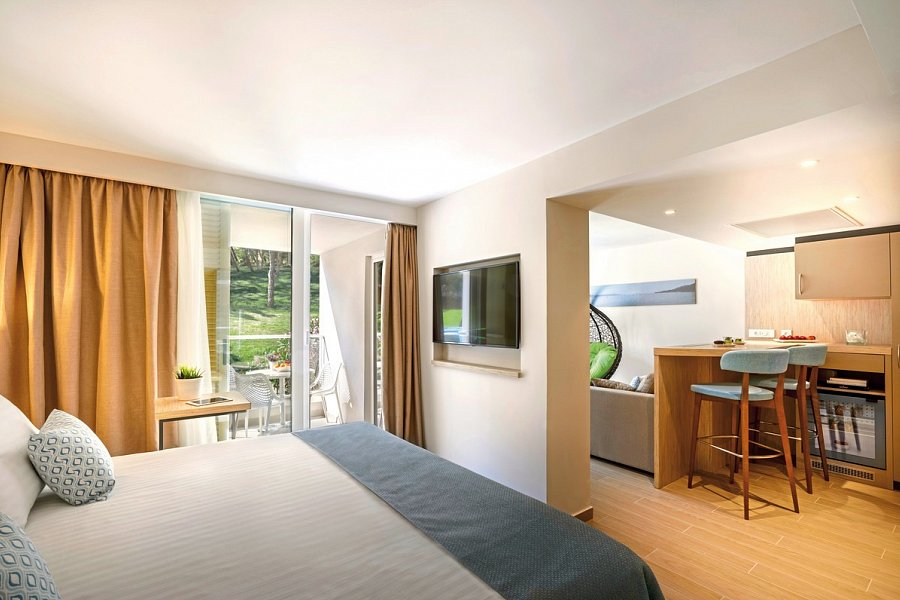 Girandella Resort Valamar Collection Designed for Adults - Wohnbeispiel Juniorsuite für 2 plus 1 (Zimmercodierung JBG)